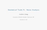 Statistical Tools Ft. Noise Analysis