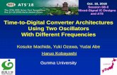Time-to-Digital Converter Architectures Using Two ...