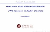 Ultra Wide Band Radio Fundamentals UWB Receiversin AWGN