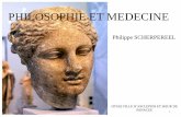 PHILOSOPHIE ET MEDECINE - Philippe Scherpereel
