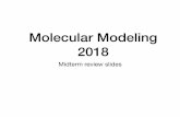 Molecular Modeling 2018