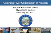 Natural Resources Group Hydrologic Update February 14, 2017