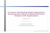 A Convex Hull Peeling Depth Approach to Nonparametric ...