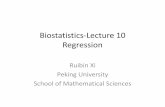 Biostatistics-Lecture 10 Regression