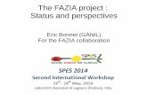 The FAZIA project : Status and perspectives