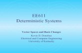 EE611 Deterministic Systems