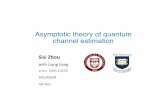 Asymptotictheory of quantum channel estimation