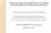 Characterizing Cracking Process in Clayey Soil Using ...