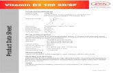 Vitamin D3 100 SD/SF - Divi's Nutraceuticals