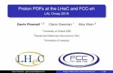 Proton PDFs at the LHeC and FCC-eh - LAL Orsay 2018