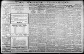 The Oxford Democrat: Vol. 85, No.48 - November 30, 1920
