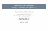 Digital Signal Processing - Masaryk University