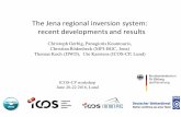 The Jena regional inversion system: recent developments ...