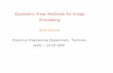 Geometric Flow Methods for Image Processing