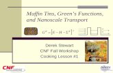Muffin Tins, Greenâ€™s Functions, and Nanoscale Transport