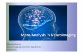 Meta-Analysis in Neuroimaging - USC Neuroscience Graduate Program