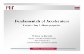 Fundamentals of Accelerators - U.S. Particle Accelerator School
