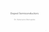 Doped Semiconductors - University of Wyoming