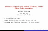 Minimal surfaces and entire solutions of the Allen-Cahn equation