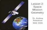 Lesson 2: Space Mission Geometry