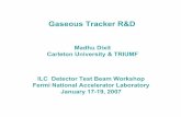 Gaseous Tracker R&D