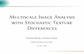 Multiscale Image Analysis with Stochastic Texture Differences