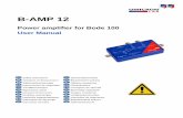 B-AMP 12 User Manual - DT Techsolutions