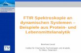 Beispiele aus Protein- und Chromatography Lebensmittelanalytik