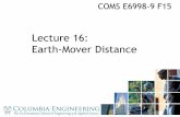 Lecture 16: Earth-Mover Distance - MIT