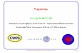 Magnetism - VASP