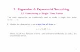 3. Regression & Exponential Smoothing - Department of Mathematics