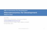 Macroeconomics for Development -