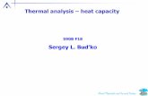 Thermal analysis heat capacity - ISU Sites