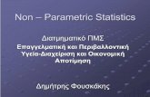 Non â€“ Parametric Statistics