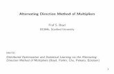 Alternating Direction Method of Multipliers - Stanford University
