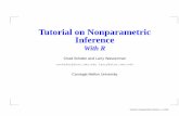 Tutorial on Nonparametric Inference With R - Center for Astrostatistics