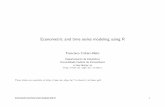 Econometric and time series modeling using R - UFPE