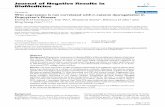 Journal of Negative Results in BioMedicine - BioMed Central