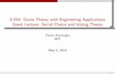Social choice and voting theory - MIT OpenCourseWare