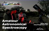 Amateur Astronomical Spectroscopy - Free