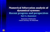Numerical bifurcation analysis of dynamical systems: Recent
