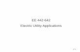 EE 442-642 Electric Utility Applications