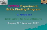 OPERA Experiment, Brick Finding Program