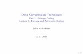 Data Compression Techniques - Helsinki