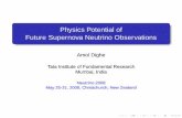 Physics Potential of Future Supernova Neutrino Observations