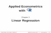 Chapter 3 Linear Regression - Achim Zeileis