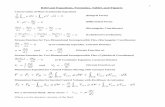 Relevant Equations, Formulas, Tables and Figures