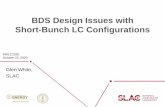 BDS Design Issues with Short-Bunch LC Configurations