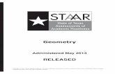 Geometry RELEASED - Texas Education Agency
