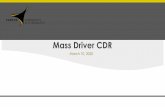 Mass Driver CDR - Purdue University